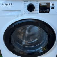 Lavatrice hotpoint con cestello rotto