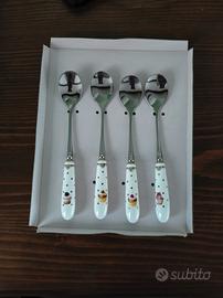 Set Cucchiai da the manico in ceramica