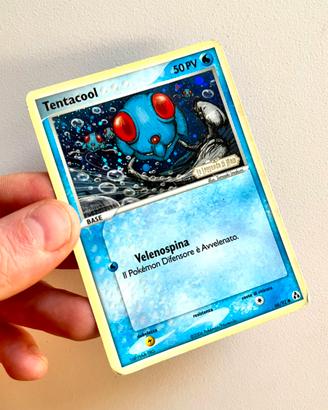 Stamped Tentacool Reverse Holo 66/92