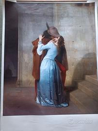 Poster bacio Hayez