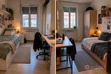 Camere singole - Via Duchessa Jolanda