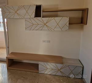 MOBILE / ARREDO DA SOGGIORNO. PARETE ATTREZZATA