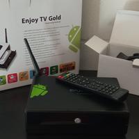 Android TV Box con telecomando