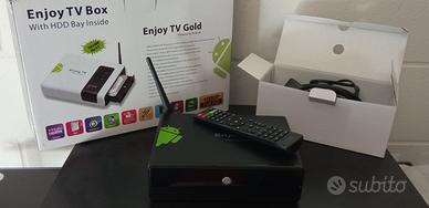 Android TV Box con telecomando