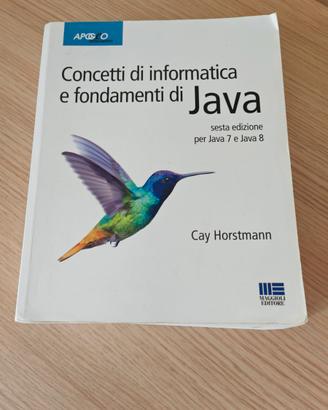 Libro Concetti di informatica e fondamenti di Java