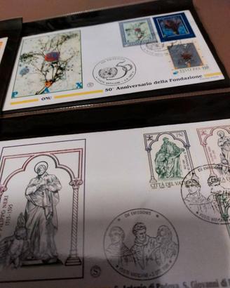 (fdc1/2a) FDC SANMARINO-VATICANO