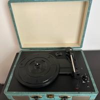 Giradischi vinile valigetta stereo portatile
