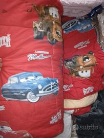 Piumino Cars e delle Principesse letto singolo 