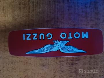 adesivo vintage moto Guzzi 