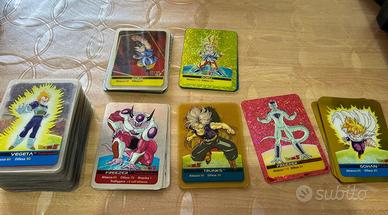 Lotto di 130 Lamincards Dragonball Z e GT