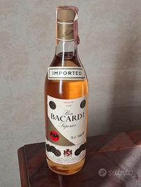rum bacardi superior  da collezione