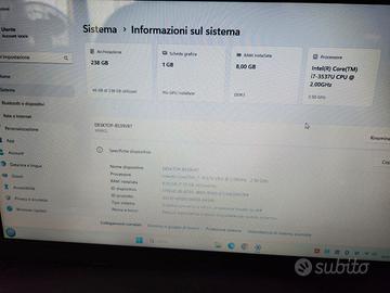 PC PORTATILE ASUS INTEl i 7 3^