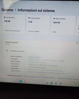 PC PORTATILE ASUS INTEl i 7 3^