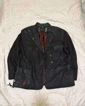 Giacca Pelle Trachten Rover & Lakes 56 XL XXL
