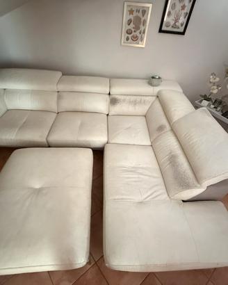 Divano in pelle