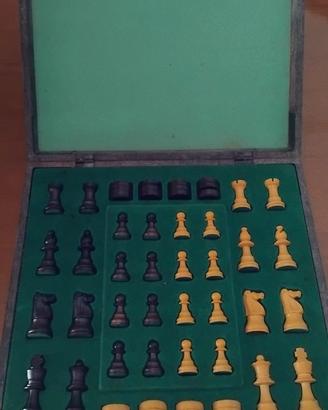 Gioco scacchi vintage