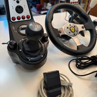 Logitech G25 (freno idraulico, cambio, 2 volanti)