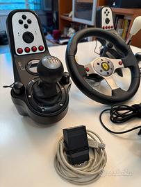 Logitech G25 (freno idraulico, cambio, 2 volanti)