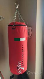 Sacco boxe GymPower e due guantoni