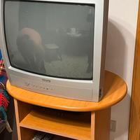 Televisore Vintage INNO-HIT+Decoder+Mobile ruote