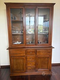 Cristalliera credenza Bassano 220/145/50 cm