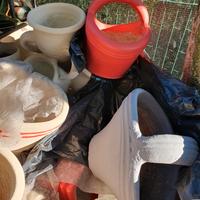 vasi da giardino in terracotta 