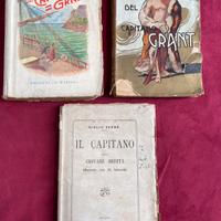 3 libri di Giulio Verne I figli del Capitano