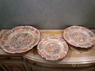 tris piatti  da tavolo  o parete