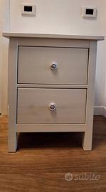 coppia cassettiere comodini  hemnes ikea