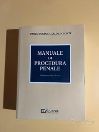 Manuale di procedura penale, XXIV ed.