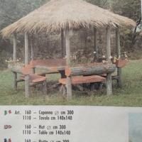 Paglia di ricambio x tetto pagoda