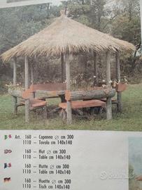 Paglia di ricambio x tetto pagoda