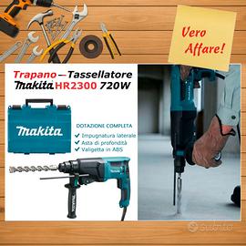 MAKITA® HR2300★TRAPANO TASSELLATORE 720W★1200 RPM