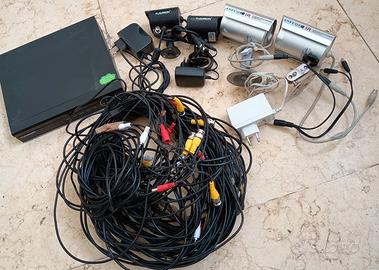 kit sorveglianza completo DVR e hardick 1000giga