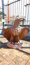Aquila in terracotta Galestro (leggidescrizione)