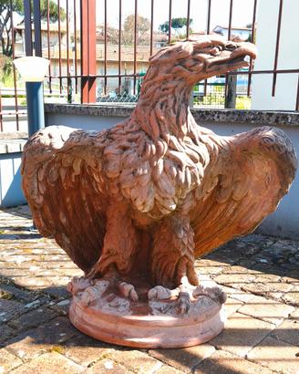 Aquila in terracotta Galestro (leggidescrizione)