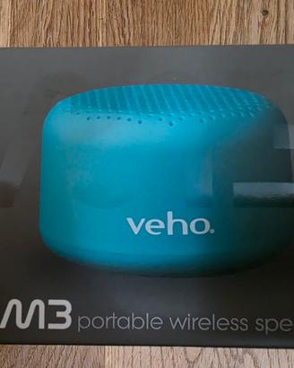 Veho Altoparlante wireless Bluetooth M3. Nuovo