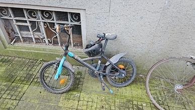  1 bici da adulto + 2 bici bambino