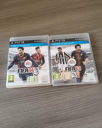Fifa 13/14 per PS3 (vendibili anche separatamente)