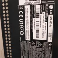 ricambi smart TV LG 65 pollici top di gamma (tutto