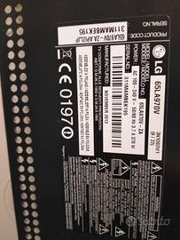 ricambi smart TV LG 65 pollici top di gamma (tutto