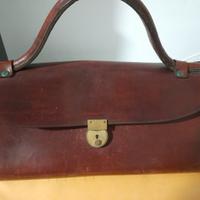 borsa cuoio vintage