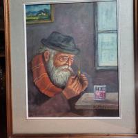 Olio su tela di M. Fregosi