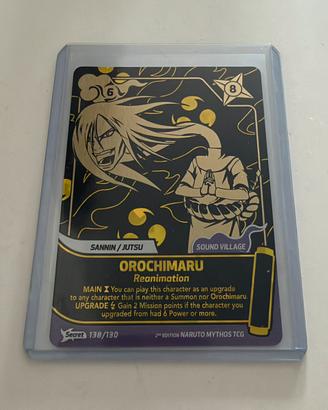 Naruto Mythos TCG Orochimaru 138/130 Secret Eng