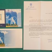 Francobollo diciottenni (azzurro)