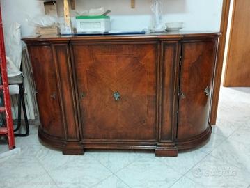 Mobile credenza madia in legno noce