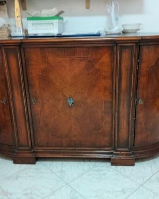 Mobile credenza madia in legno noce