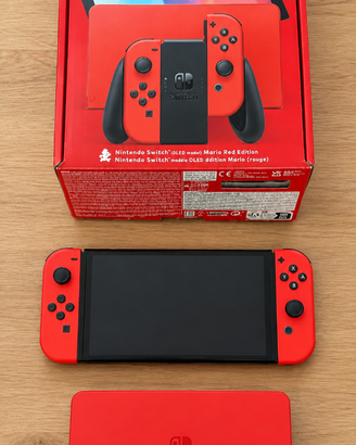 Nintendo Switch Oled Limited edition Mario