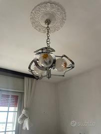 Lampadario anni 70 vintage