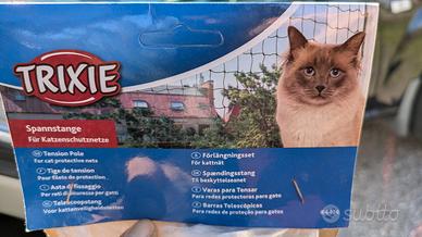 Aste fissaggio Rete balcone gatto 